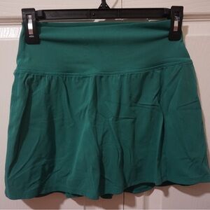 CRZ YOGA Green Skater Skirt